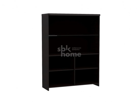 Пенал ГМ-5 со стеклом широкий, Магнолия (1204*452*1600) Венге, 30306 в Набережных Челнах