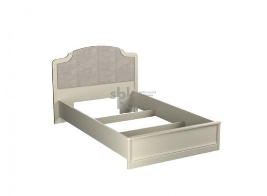 Кровать Люкс 1200, Сиена (1394*2110*1090) Береза бежевая, 12322 в Набережных Челнах