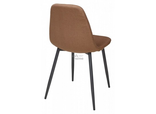 Стул G028-15 светло-коричневый/каркас темно-серый, Cassiopeia (430*490*850) Светло-коричневый, 1864 в Набережных Челнах