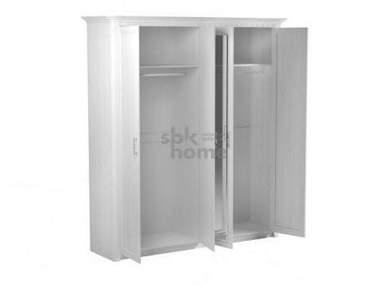 Шкаф 4-х дверный, Клер (2094*593*2300) Сосна Андерсен, 11908 в Набережных Челнах