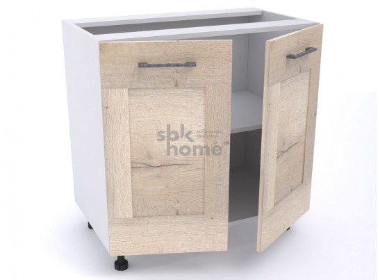 Стол С-80 (520), Дублин (800*520*820) Дуб галифакс белый, 21679 в Набережных Челнах