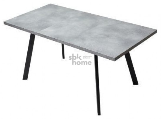 Стол BRICK M 120 Бетон Портленд/каркас белый (1200*850*750), УТ-00003619 в Набережных Челнах