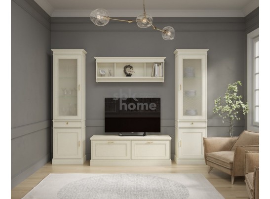 Тумба под TВ, Сиена (1454*516*498) Береза бежевая, 31805 в Набережных Челнах