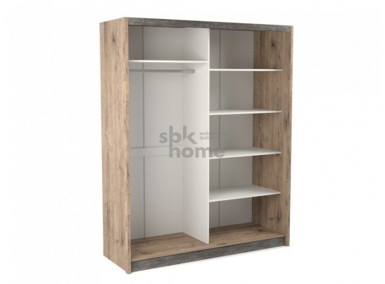 Шкаф-купе 2-х дверный 2200, Денвер (1778*631*2200) Дуб Веллингтон, 11814 в Набережных Челнах