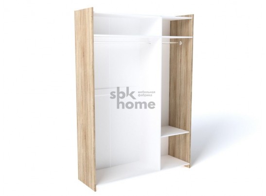 Шкаф 3-х дверный, Магнолия (1598*558*2280) Бардолино, 10812 в Набережных Челнах