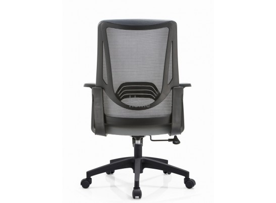 Кресло офисное,вращающееся LJ-2201В GREY (610*500*1070), LJ-2201В GREY ИМП в Набережных Челнах