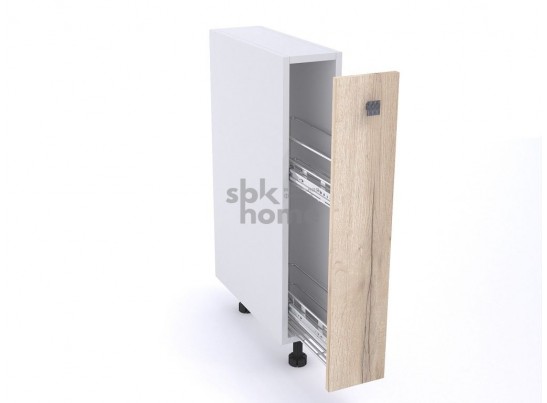 Стол, бутылочница СБ-15 , Дублин (150*470*820) Дуб галифакс белый, 21608 в Набережных Челнах