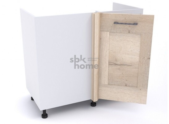 Стол под мойку угловой СМУ-100 правый, Дублин (900*470*820) Дуб галифакс белый, 21615 в Набережных Челнах