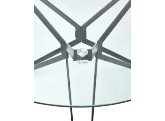 Стол VENETO прозрачное стекло (XS-DT003) (1100*1100*750), 2330 в Набережных Челнах