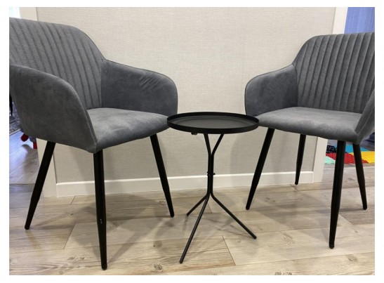 Журнальный столик SHT-CT11 черный муар в Набережных Челнах