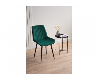 Стул на металлокаркасе Седа зеленый (zd 667) / черный