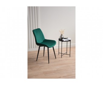 Стул на металлокаркасе Седа зеленый (zd 667) / черный