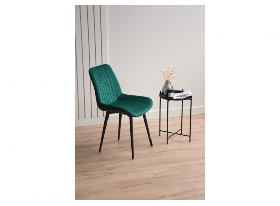 Стул на металлокаркасе Седа зеленый (zd 667) / черный в Набережных Челнах