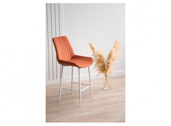 Полубарный стул Седа 360 терракотовый (zd 432) / белый в Набережных Челнах