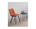 Стул на металлокаркасе Чилли терракотовый / черный в Набережных Челнах