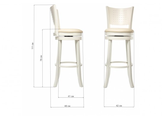 Барный стул Linda buttermilk / cream в Набережных Челнах