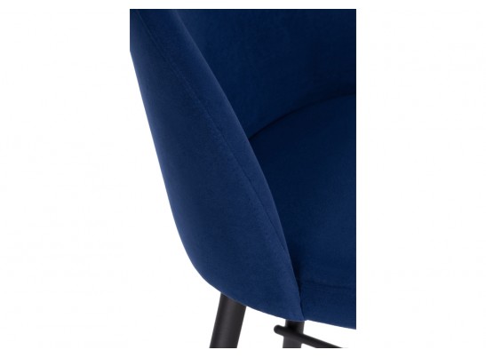 Барный стул Сондре темно-синий / черный в Набережных Челнах