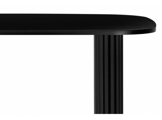 Деревянный стол Бавария B 180 х 90 черная пленка шагрень / черный в Набережных Челнах