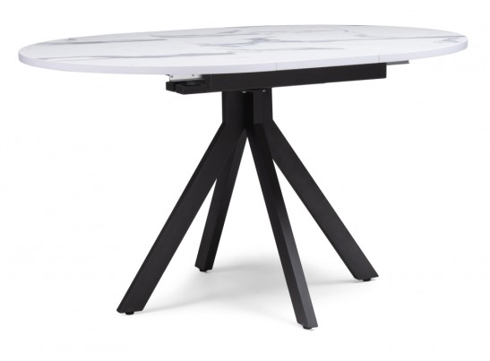 Деревянный стол Бетина мрамор белый / черный в Набережных Челнах