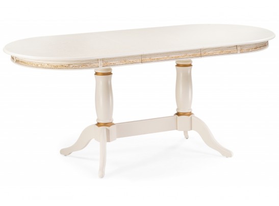 Деревянный стол Джил крем / золотая патина в Набережных Челнах