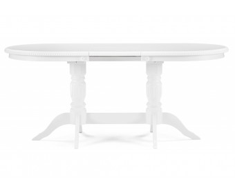 Деревянный стол Эритрин овальный белый