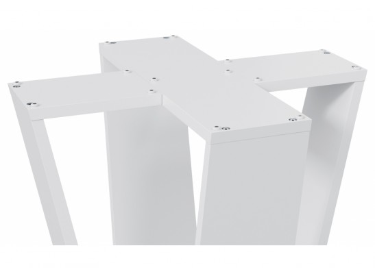 Деревянный стол Райнер белый / дуб крафт золотой в Набережных Челнах