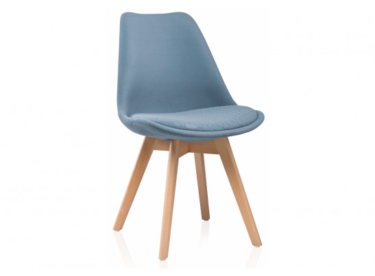 Деревянный стул Bonuss light blue в Набережных Челнах