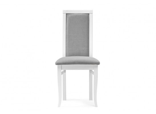 Деревянный стул Давиано серый велюр / белый в Набережных Челнах