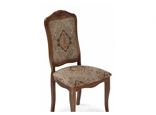 Деревянный стул Эмилин ткань вишня / коричневый в Набережных Челнах