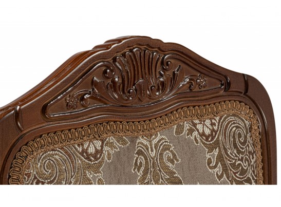 Деревянный стул Эмилин ткань вишня / коричневый в Набережных Челнах