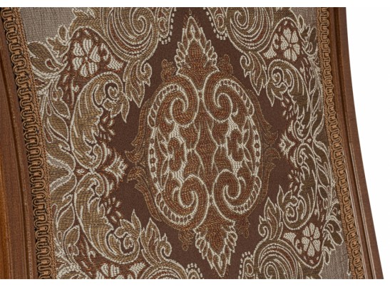 Деревянный стул Эмилин ткань вишня / коричневый в Набережных Челнах