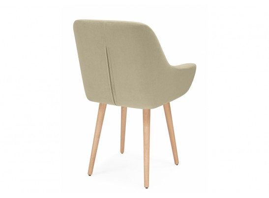 Деревянный стул Флюид бежевый (zd 210) / светлое дерево в Набережных Челнах