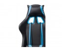 Компьютерное кресло Blok light blue / black в Набережных Челнах