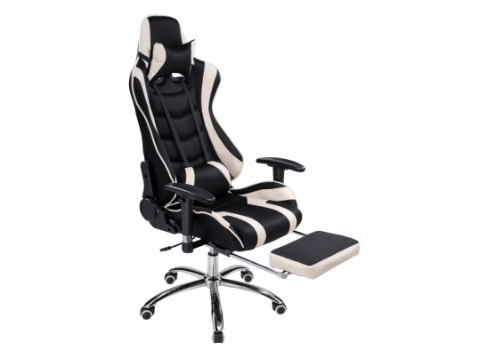 Компьютерное кресло Kano 1 cream / black в Набережных Челнах