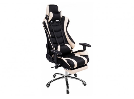 Компьютерное кресло Kano 1 cream / black в Набережных Челнах