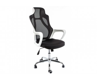 Компьютерное кресло Local белое / черное
