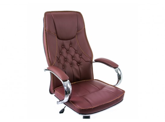 Компьютерное кресло Twinter бордовое в Набережных Челнах