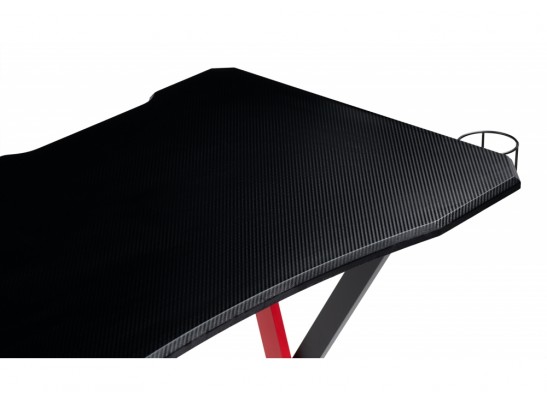 Компьютерный стол Kolman 120х60х76 black / red в Набережных Челнах