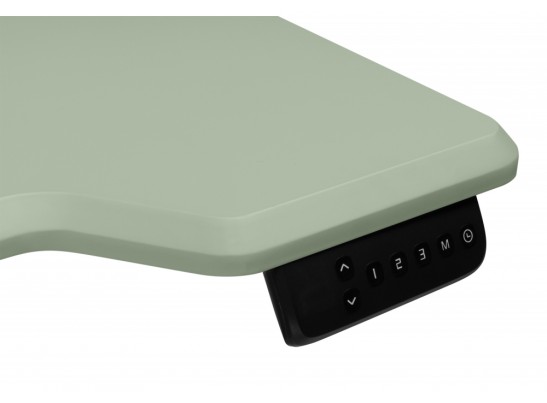 Компьютерный стол Маркос 120х75 зеленый / черный в Набережных Челнах