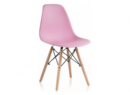 Пластиковый стул Eames PC-015 light pink в Набережных Челнах