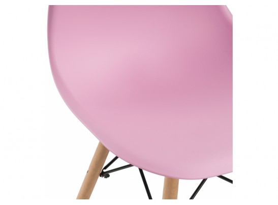 Пластиковый стул Eames PC-015 light pink в Набережных Челнах