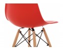 Пластиковый стул Eames PC-015 красный в Набережных Челнах