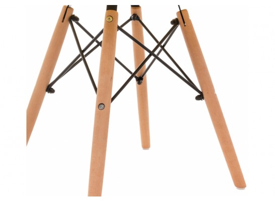 Пластиковый стул Eames PC-015 красный в Набережных Челнах