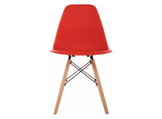 Пластиковый стул Eames PC-015 красный в Набережных Челнах