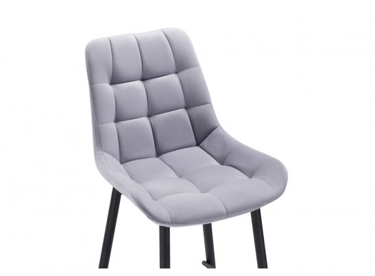 Полубарный стул Алст серо-лиловый / черный в Набережных Челнах