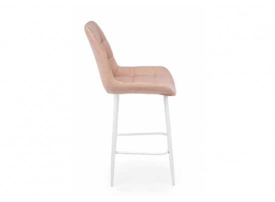 Полубарный стул Челси 360 бежевый (zd 210) / белый в Набережных Челнах