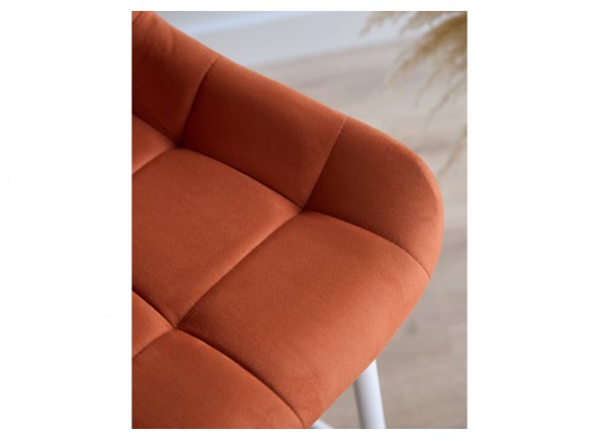 Полубарный стул Челси терракотовый (zd 432) / белый в Набережных Челнах