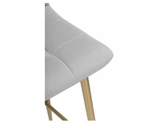 Полубарный стул Чилли Мини светло-серый (zd 960) / золотой в Набережных Челнах