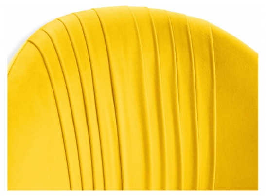 Полубарный стул SHT-ST35-1/S94-1 имперский желтый / прозрачный лак / черный муар в Набережных Челнах