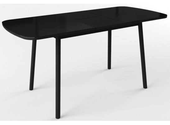 Стеклянный стол Агат черный / черный в Набережных Челнах